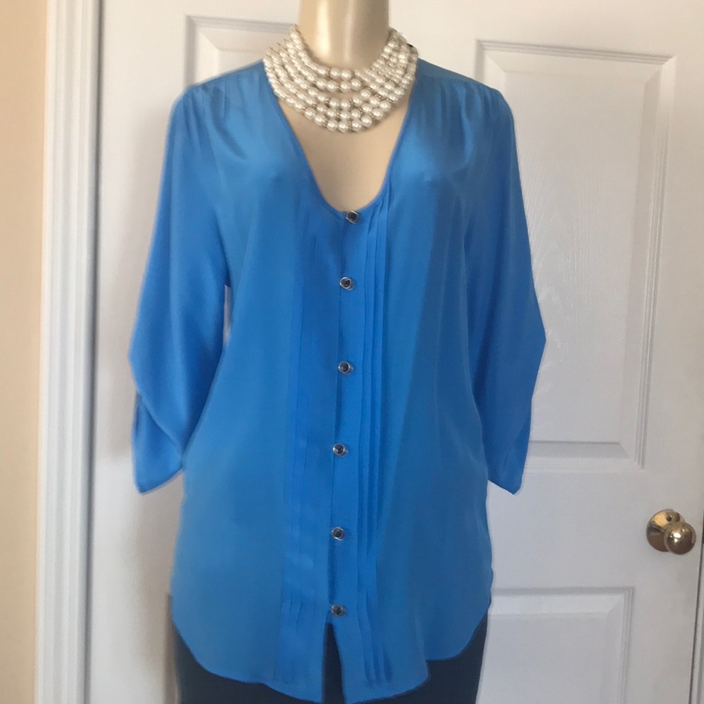 Long sleeves blouse bottom done
